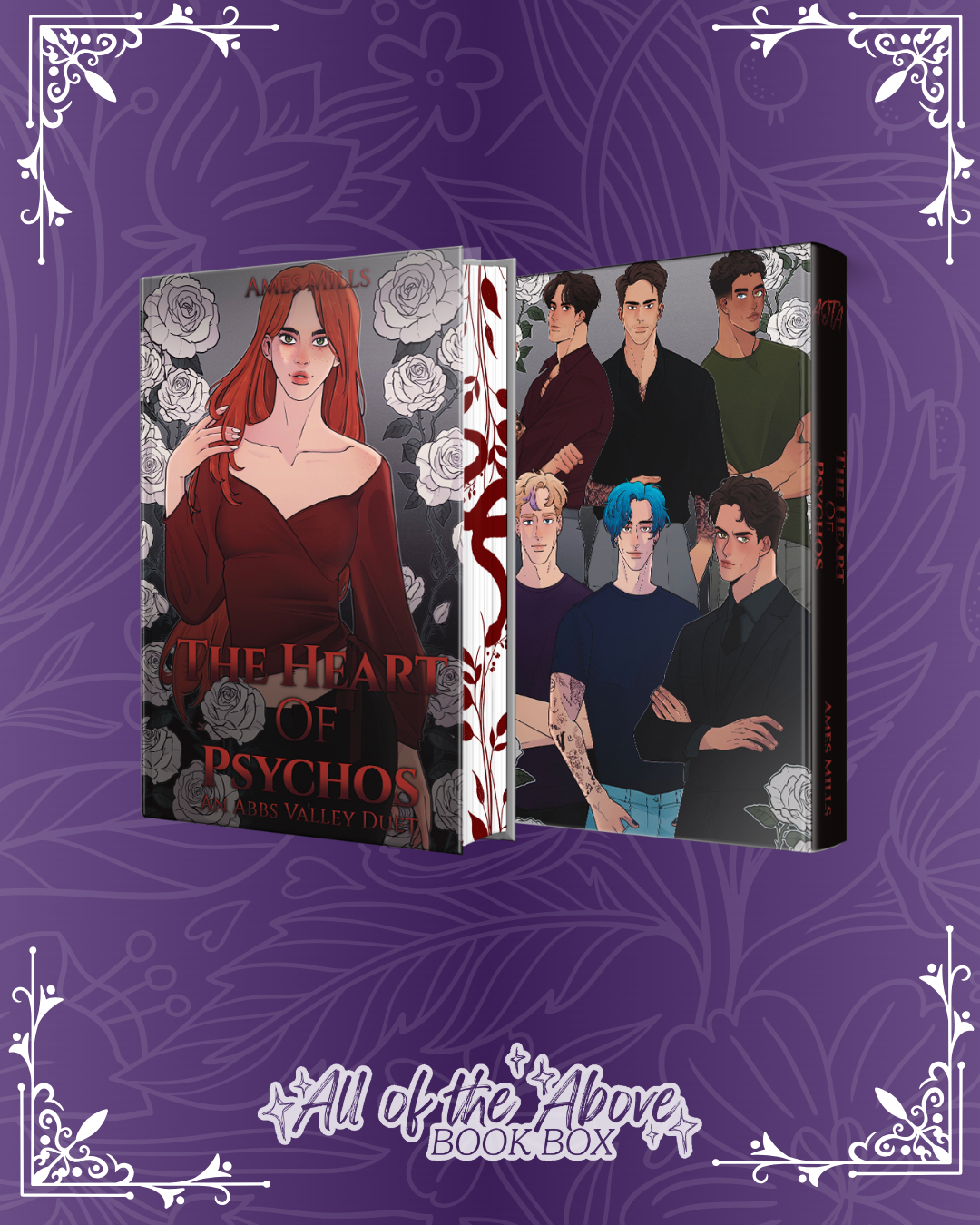 The Heart of Pscyhos by Ames Mills - All of the Above Book Box